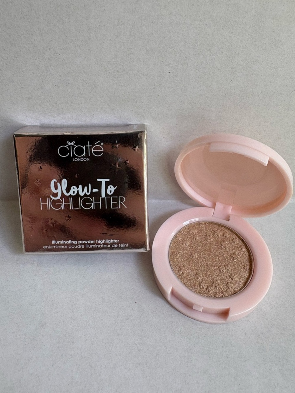 Ciate London Glow-To Highlighter • Starburst• 0.08 Oz/2.5g